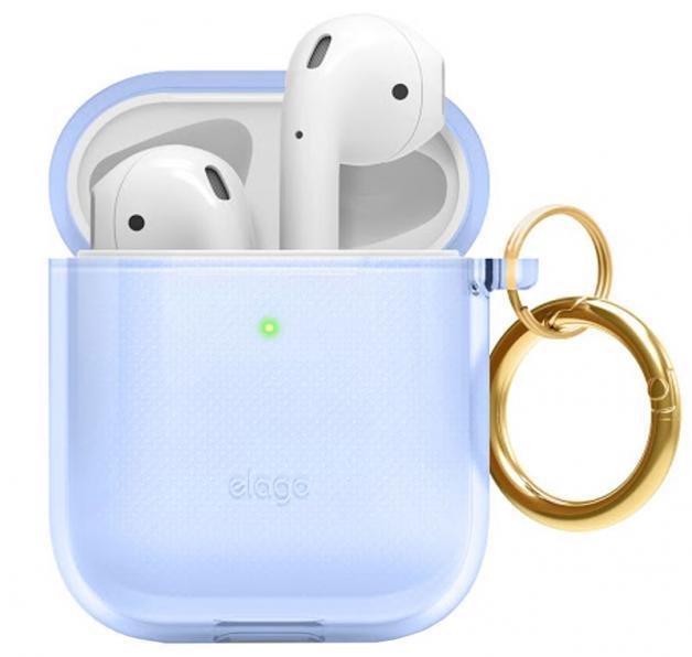 کاور الاگوClear Hangمناسب برای اپل Airpods 1st & 2nd Generation elago Airpods 1st  2nd Generation Clear Hang